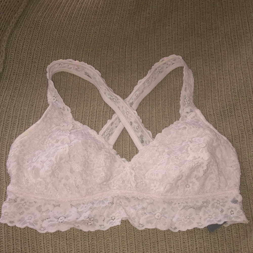 Aerie pale pink bralette